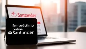 empréstimo pessoal, crédito rápido, Santander, taxa de juros, dinheiro imediato